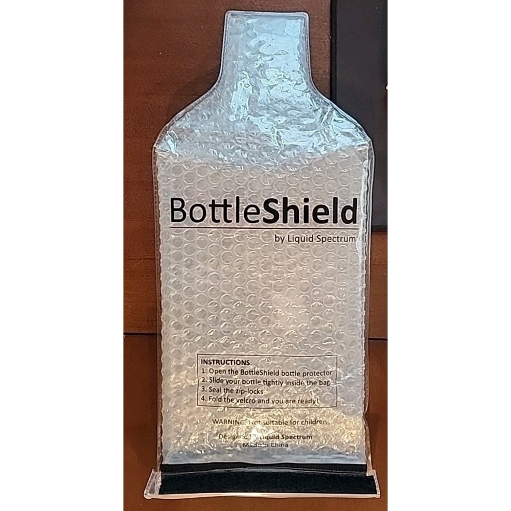 Liquid Spectrum Reusable Wine Protector Travel Bag by Bottle Shield